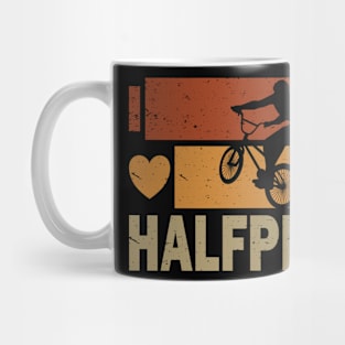 I Love Halfpipe MTB BMX Biker Mug
